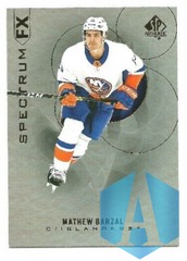 2020-21 SP Authentic Spectrum FX #S-18 Mathew Barzal - New York Islanders